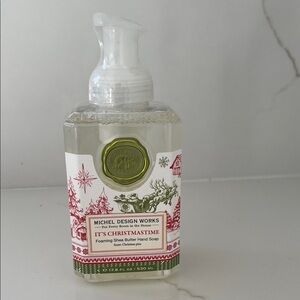 NEW Michel Design Works It's Christmastime Foaming Hand Soap